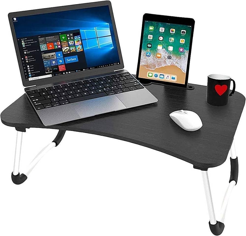 SaharaCase Portable Laptop & Tablet Stand – Black