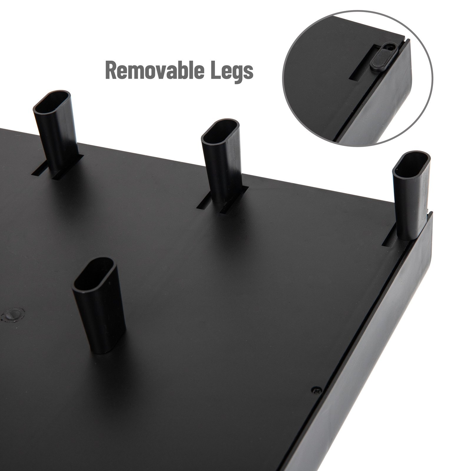 Mind Reader Monitor Stand & Laptop Riser – Desktop Organizer with Storage Drawer - Image 3