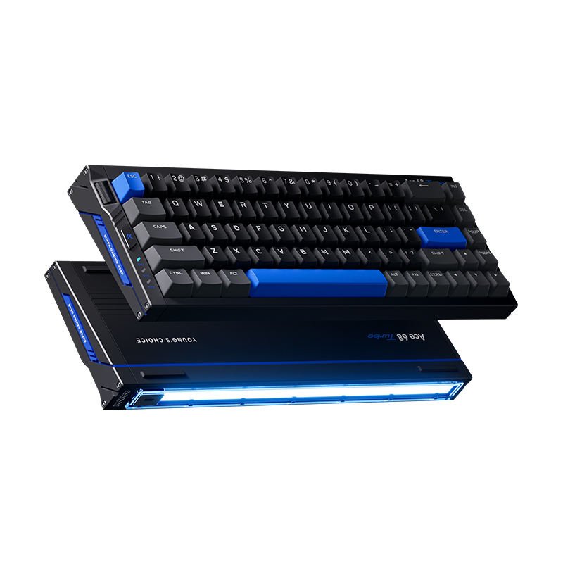 MCHOSE Ace68 Turbo Aluminum Magnetic Switch Keyboard – 68-Key, 16K Response Rate, Hot-Swappable