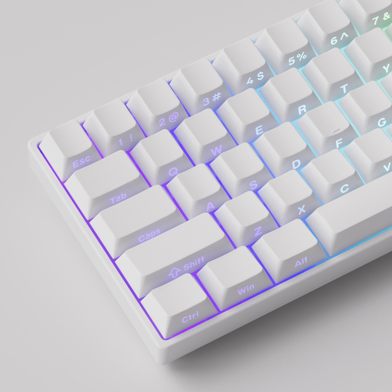 FUN60 Pro OEM Mechanical Magnetic Gaming Keyboard – 60% 62-Key ISO Layout, USB-C, 8K Polling Rate - Image 3