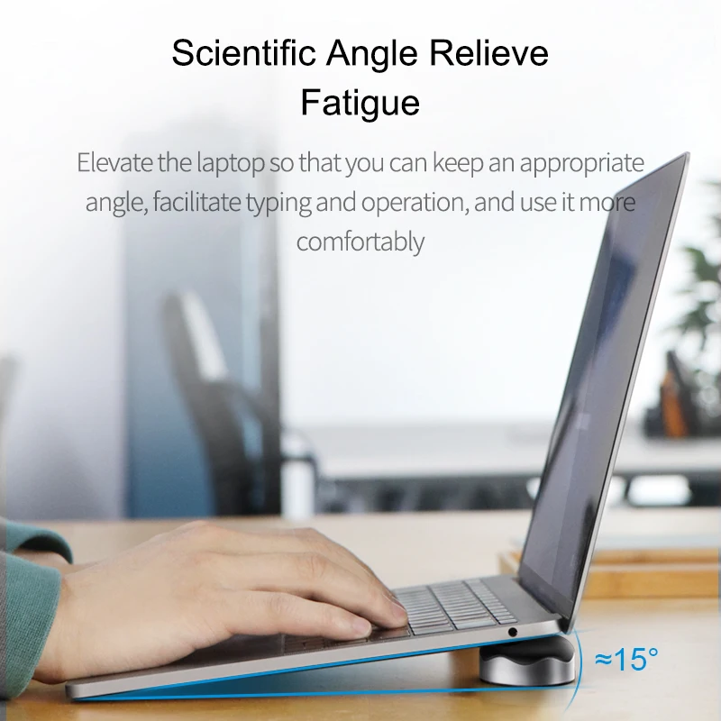 Hagibis Magnetic Laptop Stand & Cooling Pad – Portable Heat Dissipation Stand for MacBook & Laptop - Image 2