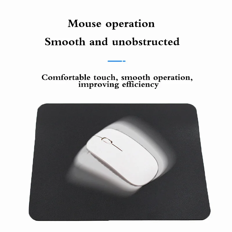 Universal PU Anti-Slip Mouse Pad – Comfortable Desk Mat for Laptop & PC - Image 3