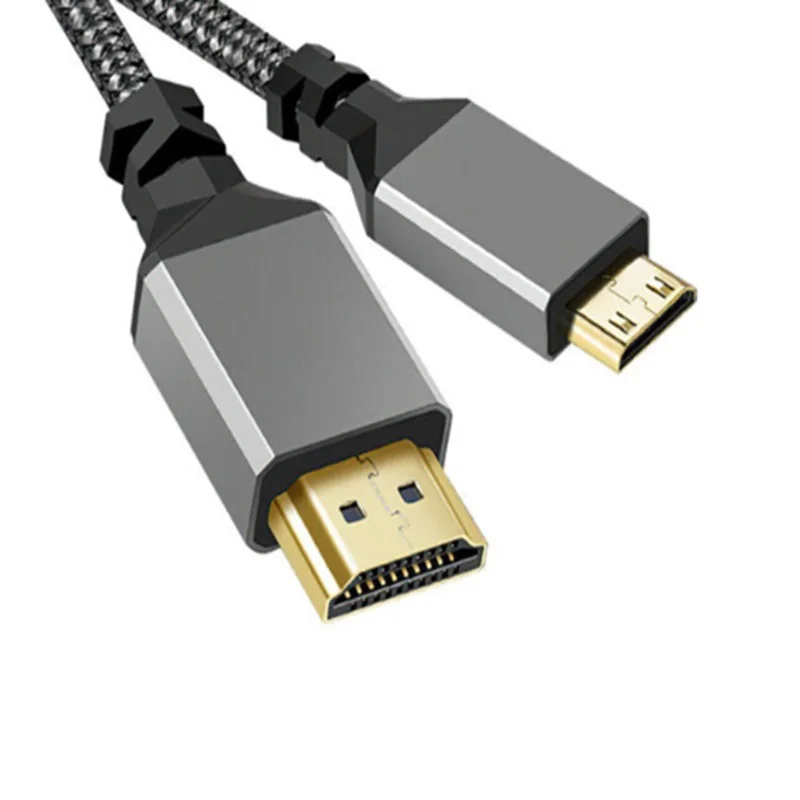 Mini HDMI to HDMI 2.0 Cable – 1m, 4K 60Hz High-Speed Cable for Camera, TV & Monitor - Image 3