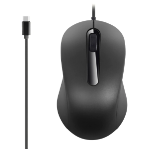 USB-C Ergonomic Gaming Mouse – 3-Button Design, 1000 DPI
