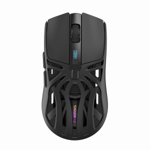 SmailWolf RS8 Tri-Mode Wireless Gaming Mouse – 2.4G + Bluetooth, Lightweight, 10000 DPI