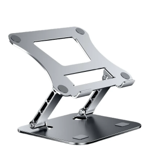 XMSJ Adjustable Laptop Stand – Carbon Steel Foldable Stand for Laptops & Tablets up to 17-Inch