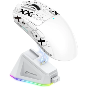 Attack Shark X11 Wireless Gaming Mouse – Bluetooth + 2.4G, PAW3311 Sensor, RGB Lighting
